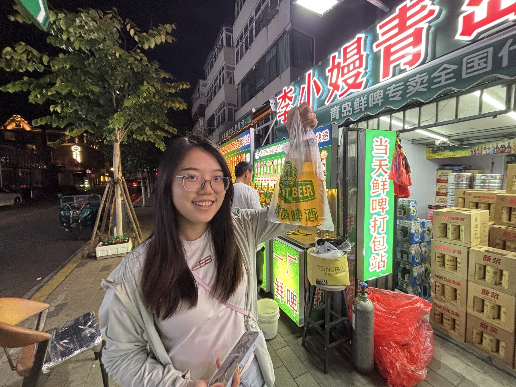 青岛旅行夜晚照片